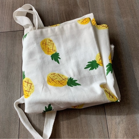 Kate Spade cotton pineapple fruit print apron one size - Picture 2 of 6